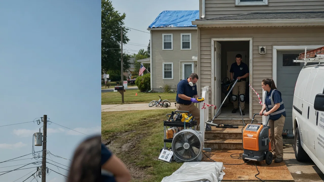 Water Damage Repair in Meshoppen, PA near me